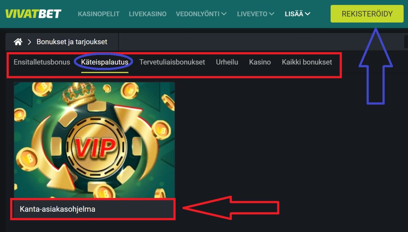 Uutta kiinnostavaa: Uudet Vivatbet-bonuskooditarjoukset ja promootiot